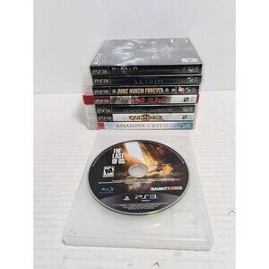 SONY PLAYSTATION 3 PS3 8 GAME LOT BUNDLE GOD OF WAR DEAD ISLAND LAST OF US ETC